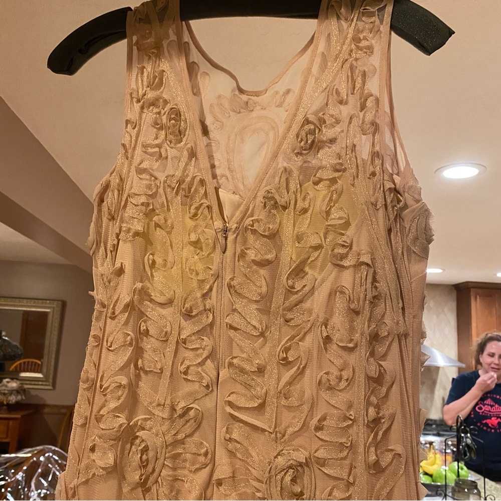 Never Worn Js Collections Gown. Size 12 Color Mau… - image 3